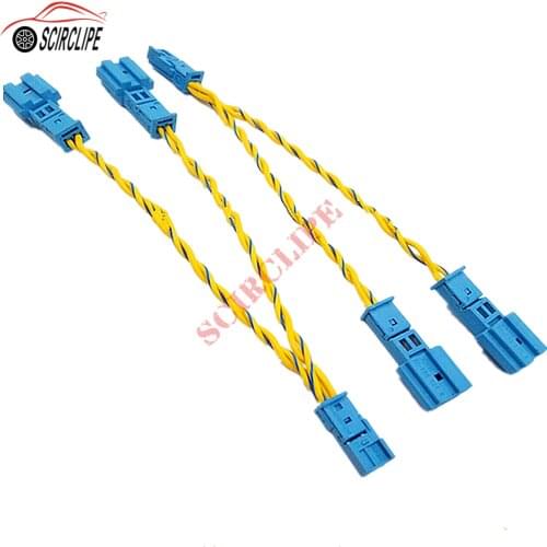 Car Speaker/Tweeter Splitter Y Cable/Adapter stereo plug connector Harness for BMW X1,X3,X5 F10 F01 F18 F30 F20 E60 E90 E70