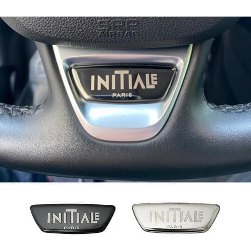 CAR-STYLING STEERING WHEEL TRIM EMBLEM COVER FOR RENAULT KOLEOS KADJAR MEGANE 4 TALISMAN 2017 2018 2019 ACCESSORIES