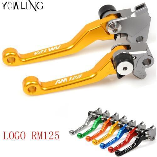 CNC For suzuki RM 125 1996 1997 1998 1999 2000 2001 2002 2003 2004 2005-2008 Brake Clutch Levers Dirt bike Pivot Lever