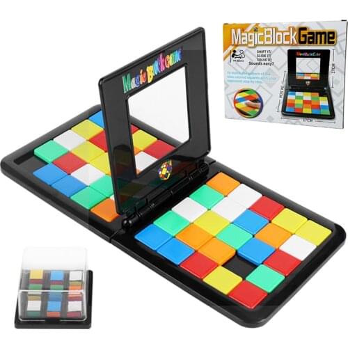 Color Battle Square Race Game Mobile Puzzle Cube Children Parent-Child Interactive Desktop Games Kids Learning Educational Toys