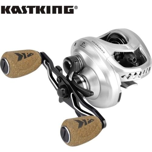 KastKing MegaJaws Baitcasting Reel Max Drag 8KG 11+1 BBS Fishing Reel 5.4:1 Gear Ratios from Fishing Coil
