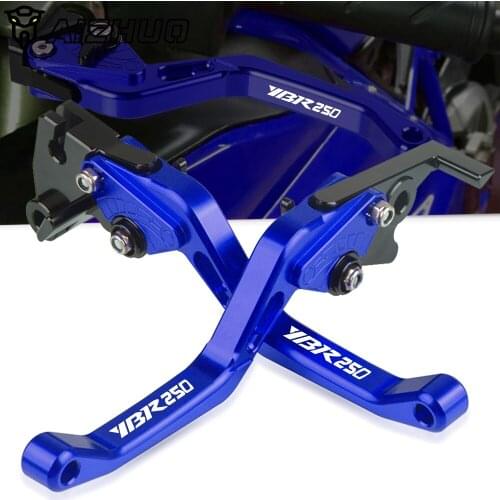 Motorcycle Short CNC Brake Clutch Lever FOR YAMAHA YBR250 YBR 250 2005-2014 2013 2012 2011 2010 Handbrake Adjustable Accessories