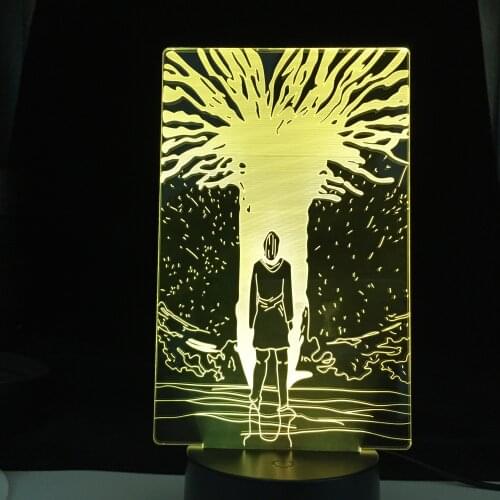 Easter Best Gift 3d Lamp Attack On Titan Path Light For Bedroom Decor Kids Gift Attack On Titan LED Night Light Path