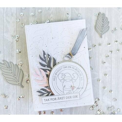 Mmao Crafts Metal Steel Cutting Dies New Leaf decoration Stencil For DIY Scrapbooking Paper/photo Cards Embossing Dies