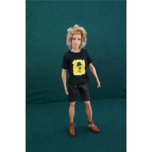 Fashion Children baby toys Girls Gift pullip boy Doll Accessories casual suit set lot clothes For Barbie boyfriend Dolls 1/6 ken