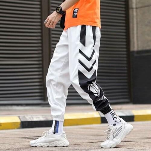 Japanese Streetwear Men Baggy Pants Casual Sports Stylish 2021 Thin Harem Pants Comfortable Outdoor Basketball Jogger Clothing