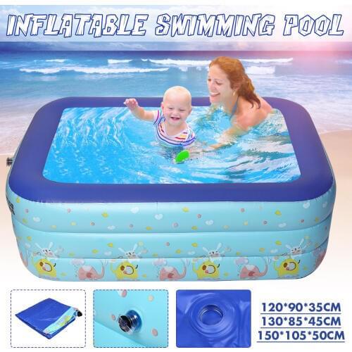 1.1m/1.3m/ 1.5m Inflatable pool Water play Pool in Summer Childrens inflatable Swim Center Family Swimming Pool ball pit