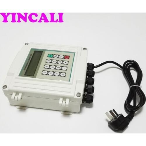 Wall-mounted Digital Flow Meter TUF-2000SW with TM-1 Transducer DN50-700mm Fixed flowmeter