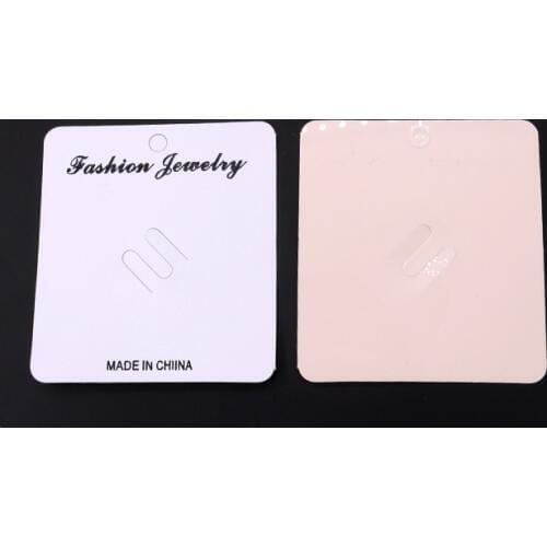 New 4.4*5cm card paper creative DIY handmade jewelry card packaging accessories hanging earrings card jewelry packaging