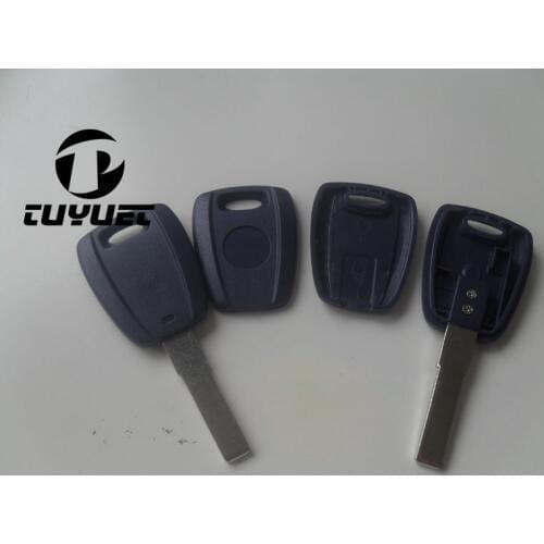 Blank Car Transponder Key Shell Fit For Fiat Perla Replacement Cover FOB Car Key Blanks Case