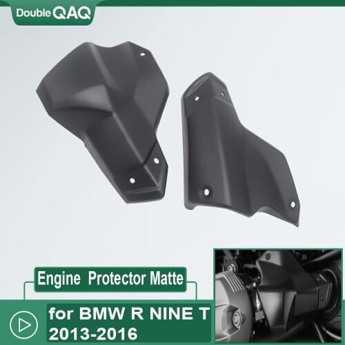 Motorcycle Dust Injection Engine Cylinder Head Guard Cover Protector Matte Black For BMW R NINET R9T R 9 T 2013-2016 2015 2016