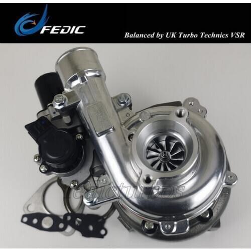Upgrade MFS GTX 11 wheel Turbocharger CT16V 17201-0L040 Turbine full turbo for Toyota Forturner Hilux Land Cruiser 3.0D 1KD-FTV