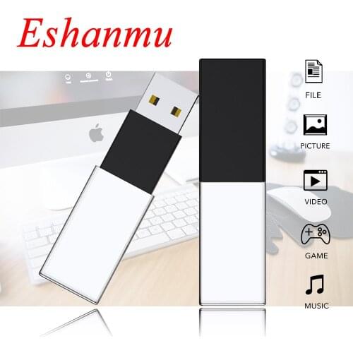 Eshanmu Pendrives 8GB 16GB 32GB 64GB 128GB Memory Stick Usb Flash Drive Free LOGO Over 10Pcs Hot Sale Gift Items Photographer