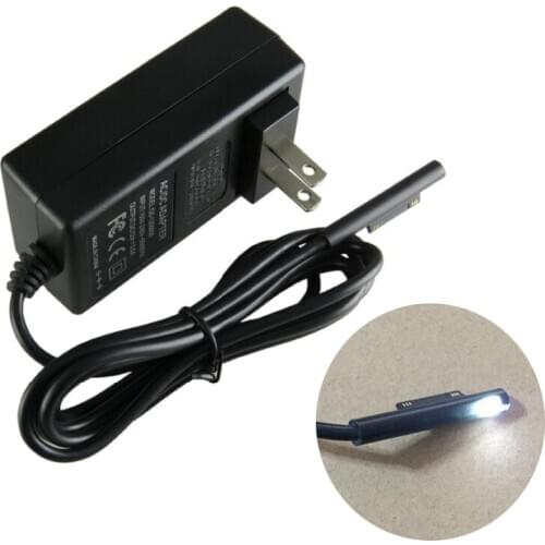 Quality 12V 2.58A EU US Plug Travel Power Supply Adapter Wall Charger for Microsoft Surface Pro 3 4 Pro3 Pro4 Core I5 I7 1625