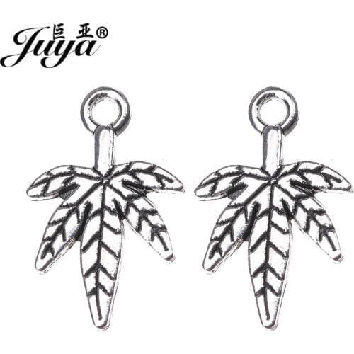 30pcs/lot 20x13mm Metal Leaves Shape Charms Pendant Gold/Jewelry For Necklace Bracelet DIY Making Handmade Accessories