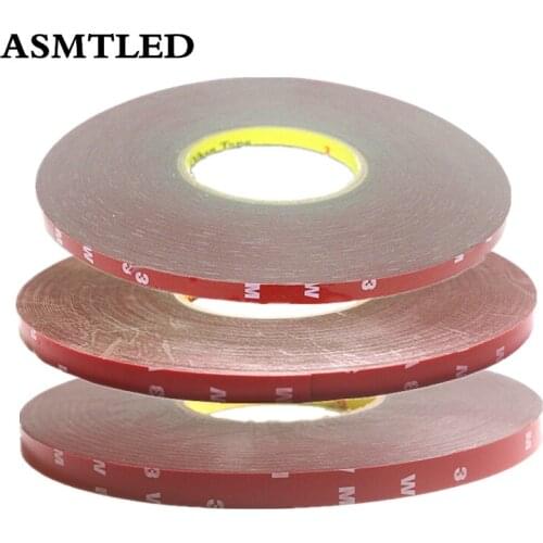 35m/roll 8mm 10mm 12mm 3M Adhesive Tape Double Sided Sticker for 3528 5050 WS2811 WS2812B SK6812 RGB RGBW RGBWW LED Strip light