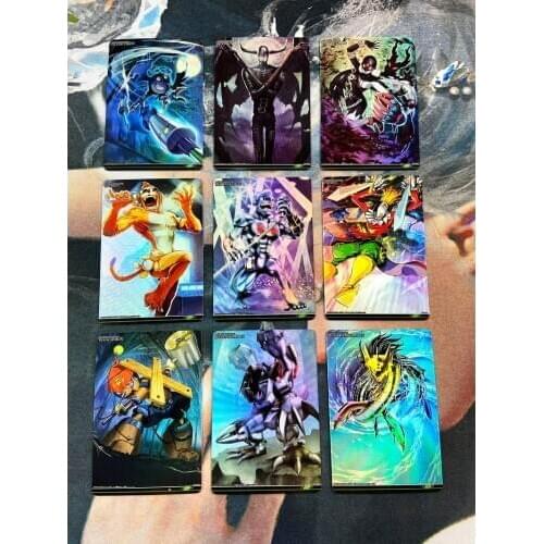 9pcs/set Digimon Adventure Digital Monster Post Card BS Battle Spirits No.3 Hobby Collectibles Game Anime Collection Cards