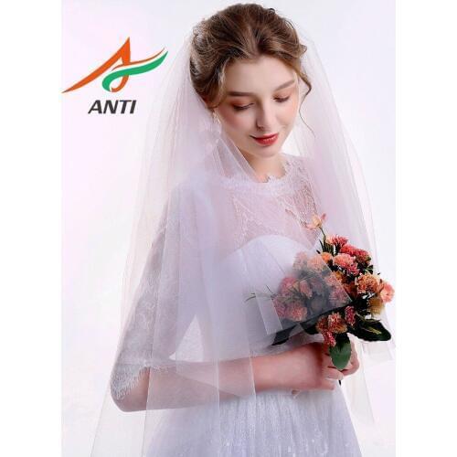 Свадебные длинные фаты ANTI China At AliExpress