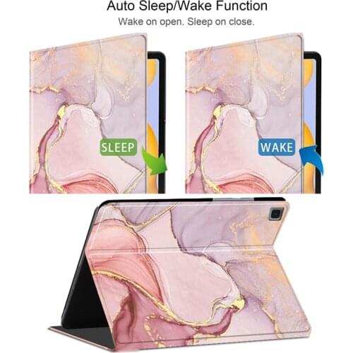 Auto Sleep/Wake Function case for ipad pro 11inch 2021 stand PU Leather tablet PC case cover for ipad 10.2 case 2020 funda+pen