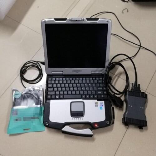 MB Star C6 with DOIP and X-entry DAS EPC WIS software in 320GB HDD used laptop Toughbook CF30 4G VCi dianostic tool