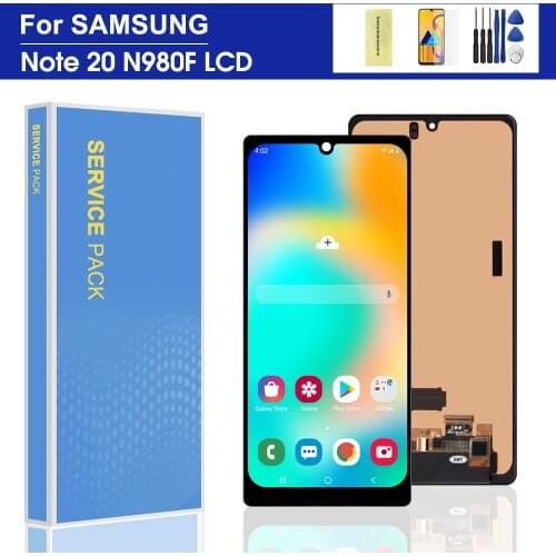 Super AMOLED Display For Samsung Galaxy Note 20 N980 N980F SN980F/DS LCDs Touch Screen Digitizer Assembly Replacement