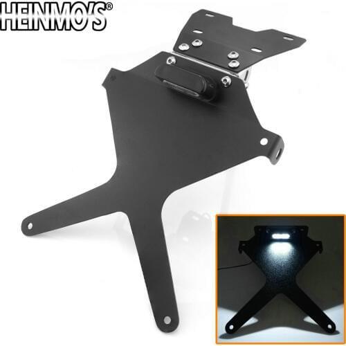 For Yamaha MT-09 MT09 MT 09 2014 2015 2016 Motorcycle Tail Tidy License Plate Bracket Side Mount Number Rear Tail Light Holder