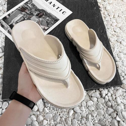 Summer Pool Slippers Boot Womens Leather Flip Flops Fitnes Platform Sandals Women Resting Shoe Man Summer 2021 Tenisky Tennis