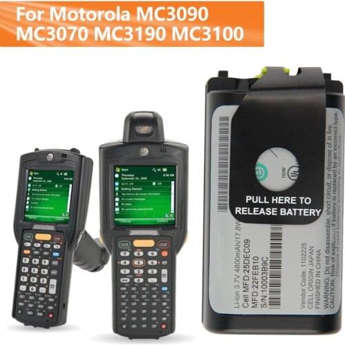 Genuine Battery 82-127909-01 For Motorola MC3090 MC3070 MC3190 MC3100 55-060112-05 Mobile Handheld Computer Battery 4800mAh