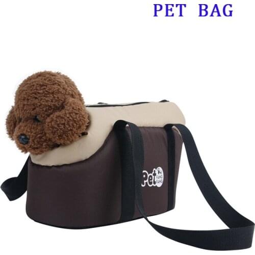 Pet Bag Out Portable Single Shoulder Pet Bag Handbag Foldable Dog Bag for Small Dogs and Cats Soft Puppy Pet Carrier Backpack