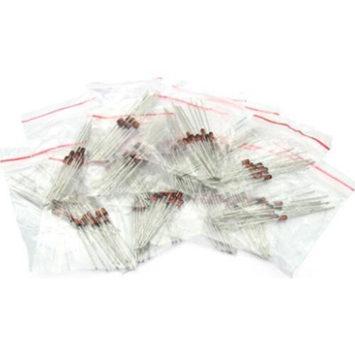 13values*10PCS=130PCS 0.5W regulator 9.1V -33V 1/2w Zener Diode component Assorted kit package new and original