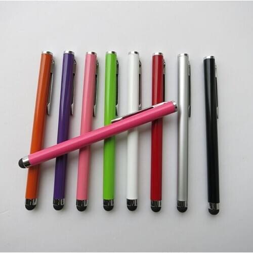 Universal new gift Colorful Capacitive Screen Touch Pen Stylus pen 500pcs