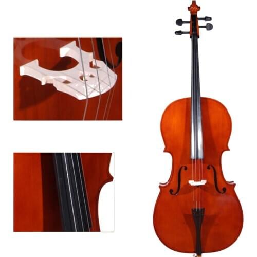 Handmade high-end stringed instrument cello