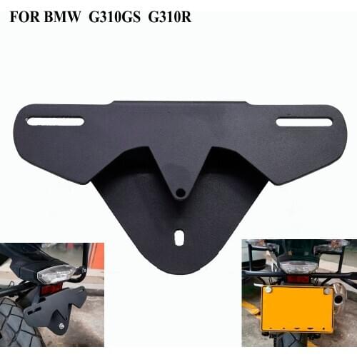 Bike GP FOR BMW G310GS G310R Rear rack licenseLicense plate holder Tail Tidy Aluminum