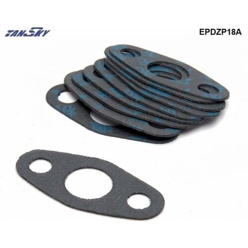 10pcs/lot Turbo Oil Return Drain Gasket For T3 T4 Turbocharge Gasket Paper EPZDP18A