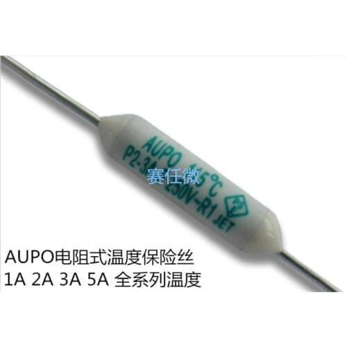 100pcs/P5-F 135 degree 3A 250V Resistance type Thermal Fuse