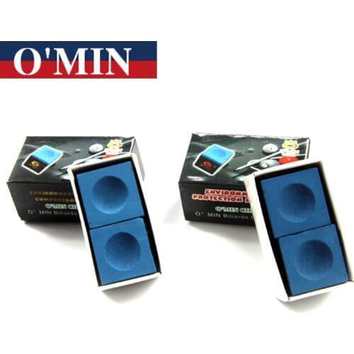 2 Pieces/lot Omin Billiard Chalk Billiard Accessories China 2017