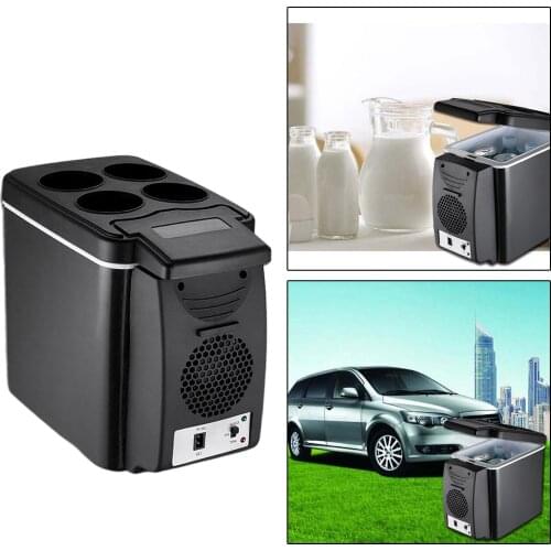 6 Liter Mini Car Fridge Refrigerator and Warmer 12V, Perfect for Skincare & Beauty Essentials Cosmetics