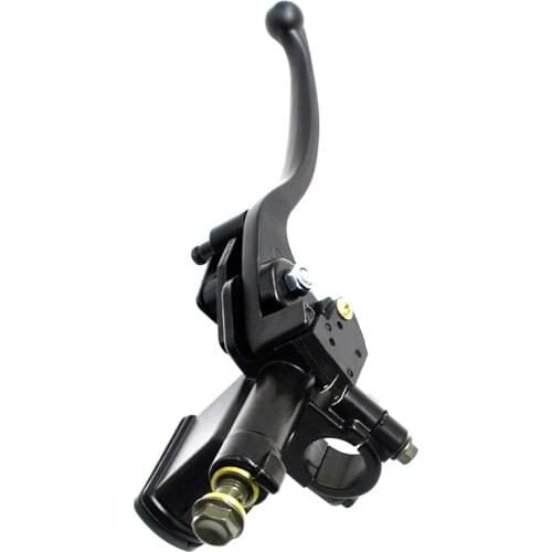 7/8" 22mm Motorcyle Left Brake Lever Master Cylinder for 50CC 70cc 90cc 100cc 110cc 125cc 150cc 200cc 250CC Kids ATV Quad Moped