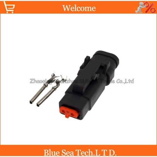 Deutsch DTM04-2P 2 Pin heavy truck/car fittings harness plug for BMW Benz ect.car