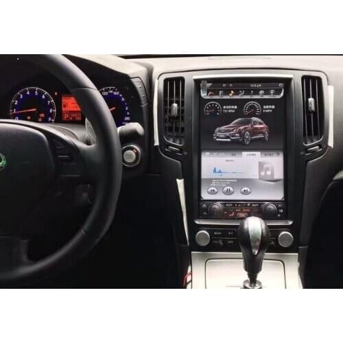 For Infiniti G37 Android Radio G35 Tesla PX6 Car Multimedia Player G25 G37S Coupe Stereo GPS Navigation Head Unit Autoradio