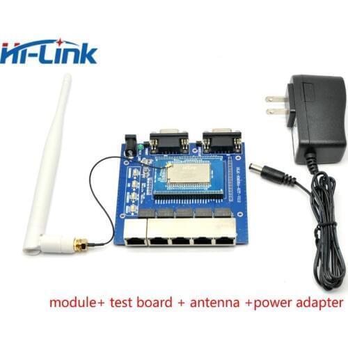 Free shipping Hi-link HLK-7688A development board UART serial port wifi module SPI wireless MT7688AN chip Openwrt version