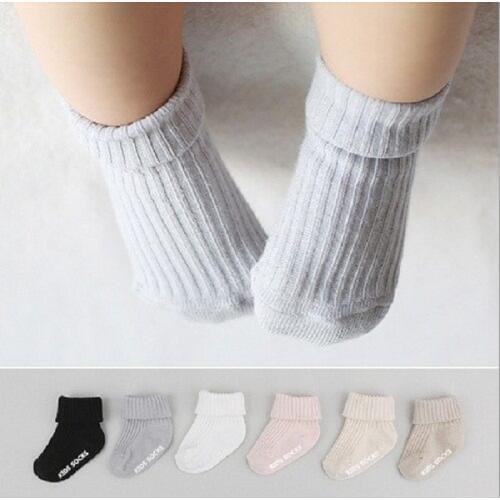Baby Socks Cute Soft Newborn Baby Child Girl Girl Boy non-slip Socks 0~24 Months