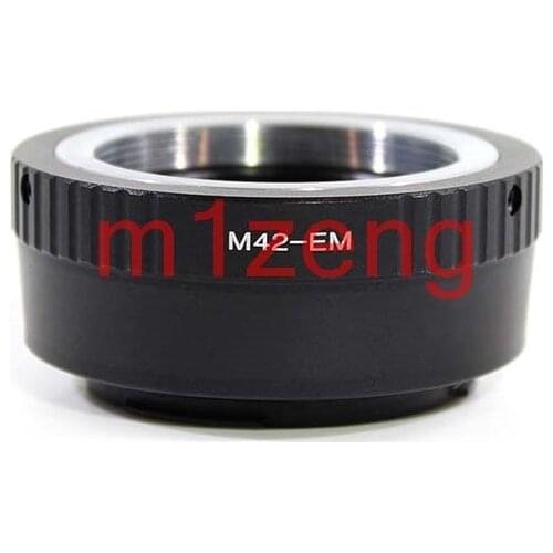 M42-EOSM Focal Reducer Speed Booster adapter ring for m42 42mm lens to canon EF-M EOSM/M2/M3/m5/M6/M10/m50/m100 camera