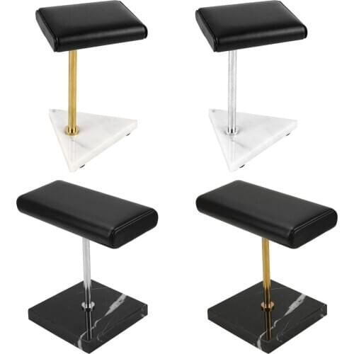 Marble Base Watch Display Stand Jewelry Organizer Bracelets Bangles Holder