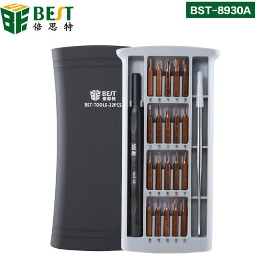 BEST 25 in 1 Screwdriver Set Precision Magnetic Screwdriver Bits for iPhone Samsung xiaomi Phone Tablet Watch Repair Tools Kit