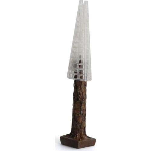 Plastic Moss Christmas Tree Plant Aquarium Fish Tank Decoration Ornament - 5.1 inch