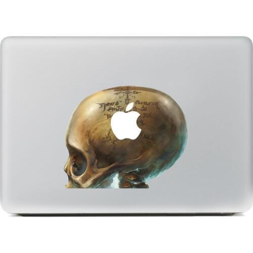 Engraved curse skulls Vinyl Decal Sticker for DIY Macbook Pro / Air 11 13 15 Inch Laptop Case Cover Sticker