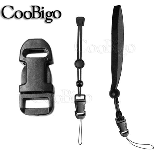 10pcs 10mm Side Release Buckles For Neck Strap Mobile Cell Phone Card ID Badge Holder Camera Strap Lanyard Lariat Parts