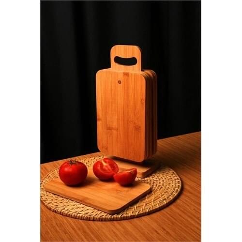 Evino Bamboo Cutting Board-Standing