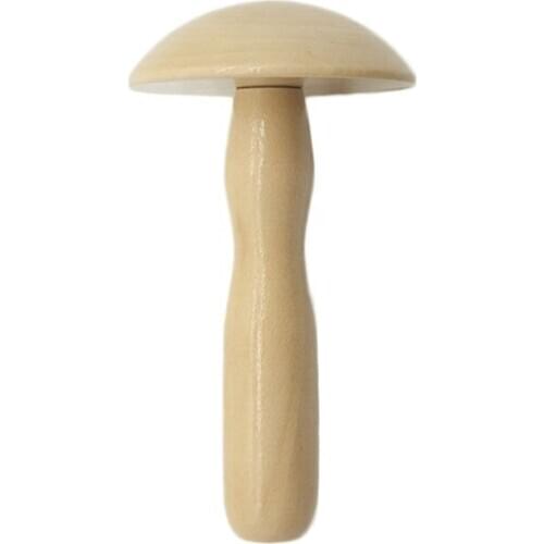 Wooden DIY Darning Mushroom Darner Patch Tool Trousers Clothes Socks Sewing Mending Repair Device